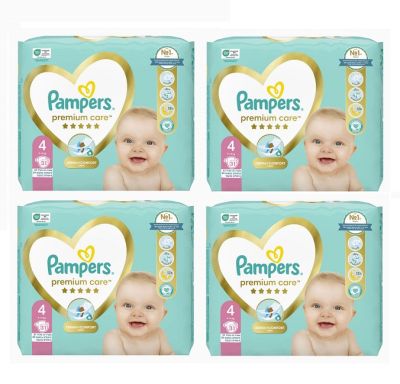 Памперс Pampers Premium Care 4 4х31бр - 124бр