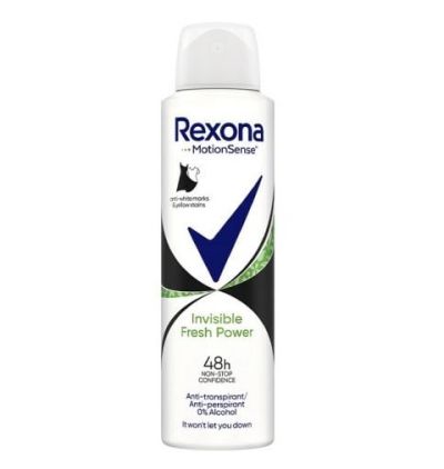 Дезодорант Rexona 150мл Invisible Fresh Power