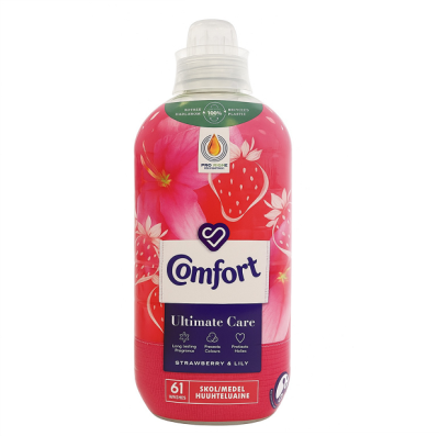 Омекотител Comfort 61пр 1.1л Strawberry & Lilly