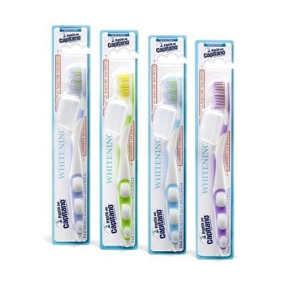 Четка за зъби + капак Capirano Whitening Soft