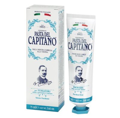 Паста за зъби за пушачи Capitano 75мл PDC