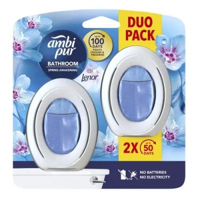 Ароматизатор с вентилаторче Ambi Pur 7.5мл Ленор 2бр
