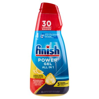 Гел за съдомиална Finish 30 дози 600мл