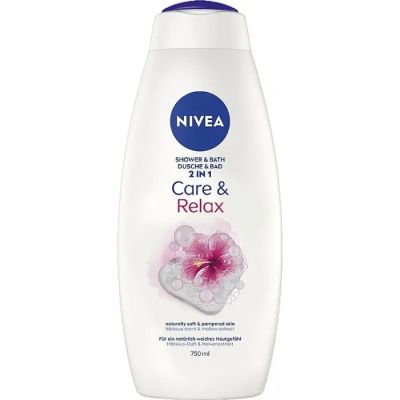 Душ Гел Nivea 750мл Care and Relax
