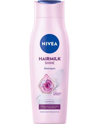 Шампоан Nivea 400мл Hairmilk Shine