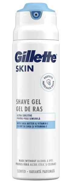 Гел за бръснене Gillette ultra sensitive 200мл