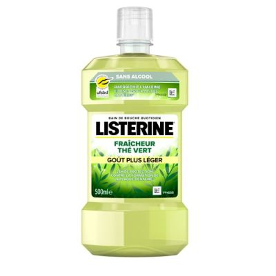 Вода за уста Listerine зелена 500мл (без алкохол)
