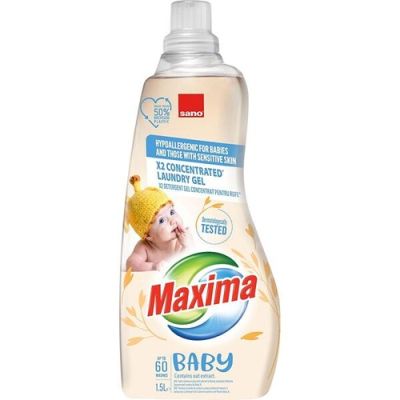 Гел за пране Sano maxima 1.5л бебе