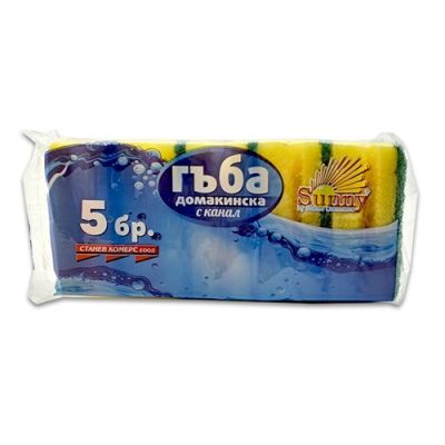 Домакинска гъба 5бр Sunny 61026