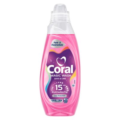 Течна прах Coral Magic Wash 21пр Color Protect