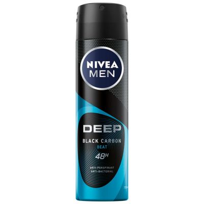 Дезодорант спрей Nivea Men Deep Black Carbon 150мл