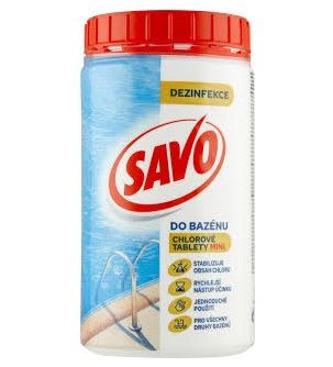 Таблетки за дезинфекция на басейни 800гр Savo