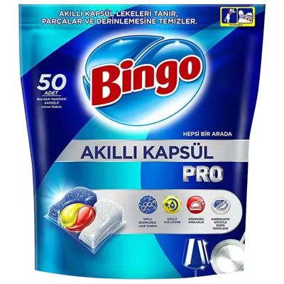 Таблетки за съдомиална Bingo Pro 50бр