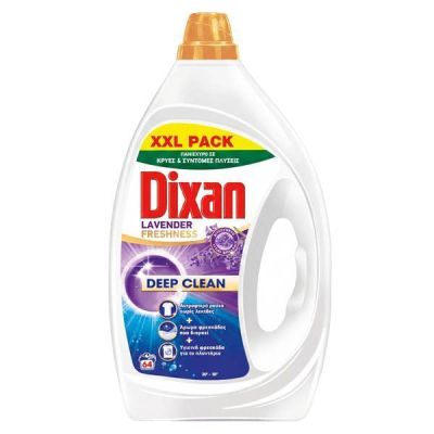 Течна прах Dixan Deep Clean 64пр Лавандула 2.88л