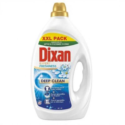 Течна прах Dixan Deep Clean 64пр Свежест 2.88л
