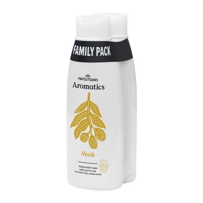 Душ гел 2х650мл Papoutsanis Aromatics Musk