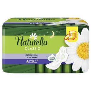 Дамски превръзки Naturella Classic 4 Нощни 6бр