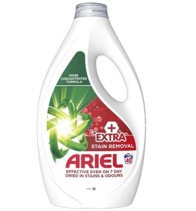 Течна прах Ariel Extra Stain 40пр 1.8л