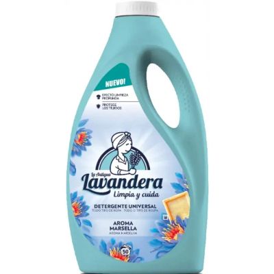 Течна прах Lavandera 50пр 2.5л Марсилски сапун