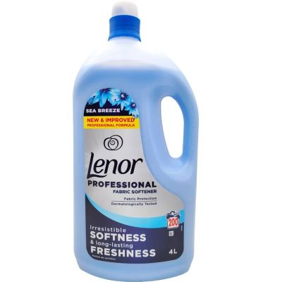 Омекотител Lenor 200пр 4л Professional Sea Breeze