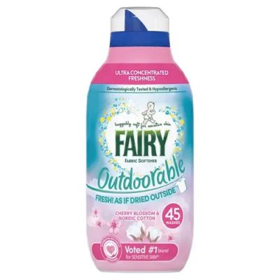Омекотител Fairy Outdoorable 45пр 630мл Памук