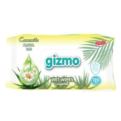 Мокри кърпи Gizmo 120бр алое вера