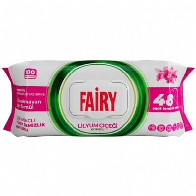 Хигиенни кърпи Fairy 100бр Лилия
