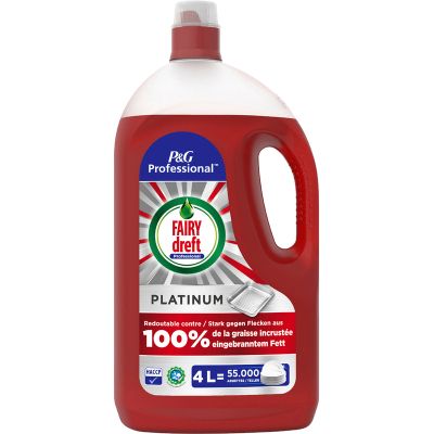 Препарат за съдове Fairy Platinum 4л