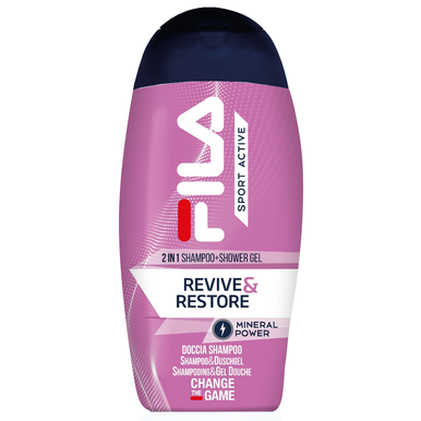 Шампоан и душ гел Fila 250мл Revive & Restore