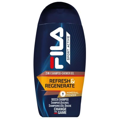 Шампоан и душ гел Fila 250мл Reftesh & Regenerate
