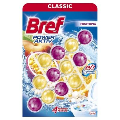 Топчета за тоалетна чиния Bref 3бр Фрутопия