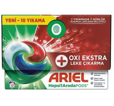 Капсули за пране Ariel Extra clean 10бр