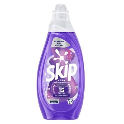 Течна прах Skip Wonder Wash 37пр Дазлинг уайт 1.48л.