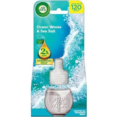 Пълнител за ел.ароматизатор Air Wick 19мл Ocean & Sea Salt
