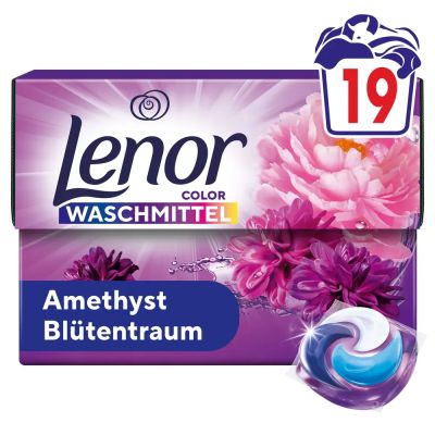 Капсули за пране Lenor 18бр Аметист (за цветно)
